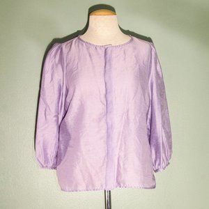 Cremieux Button Down Tunic Size M